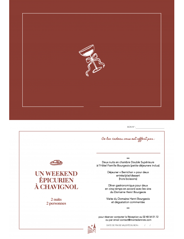 Un weekend épicurien à...